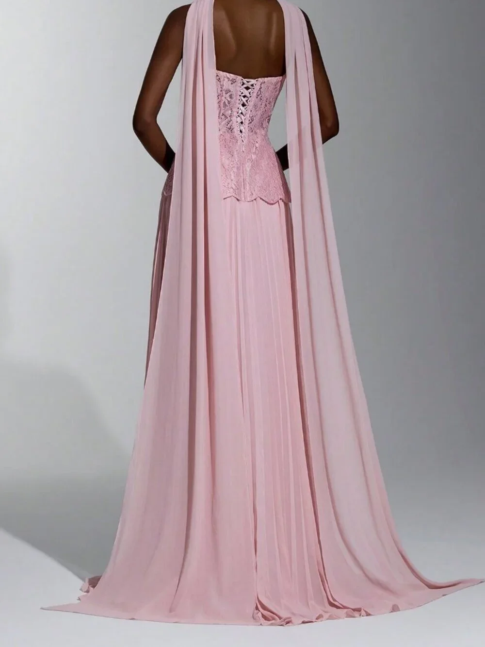 Baby Pink Party Women's Sequin Strapless Pleated Hem Dress